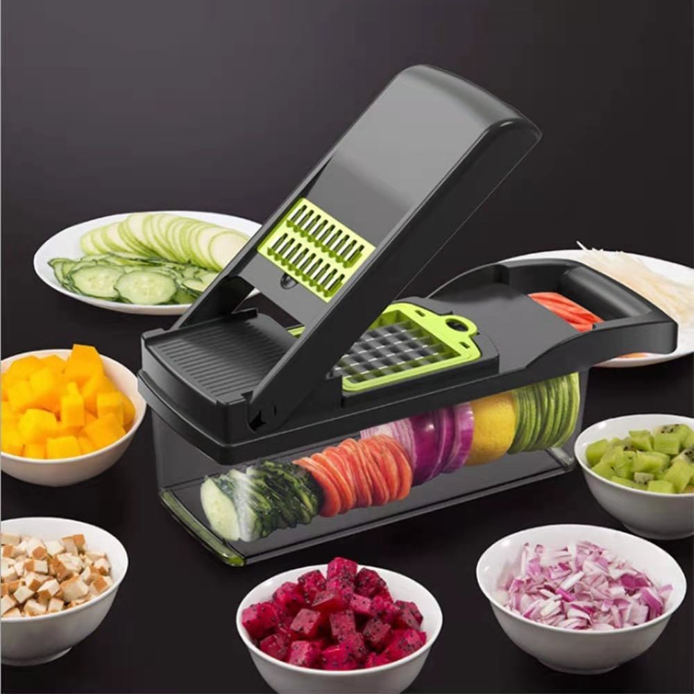 Multifunctional Vegetable Cutter Fruit Chopper Slicer Cutting Tool Manual