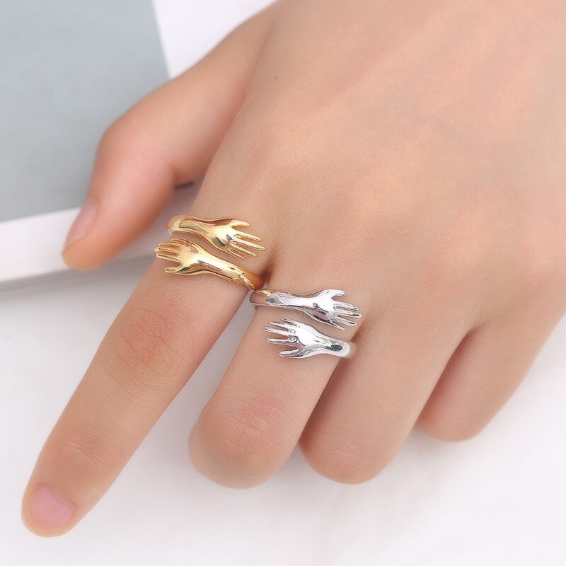 Hug Me Ring - Adjustable - Couple Ring